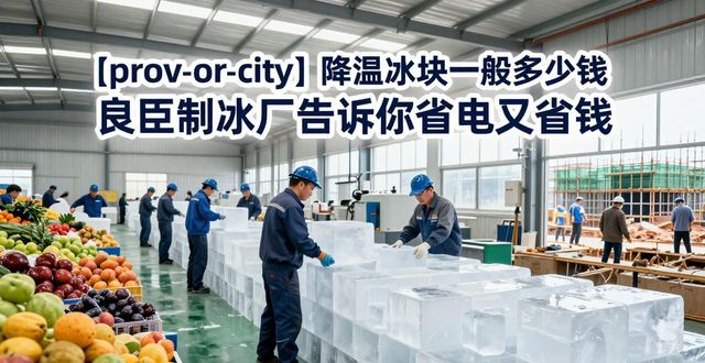长春降温冰块一般多少钱 良臣制冰厂告诉你省电又省钱